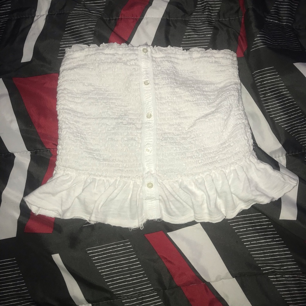 Sleeveless crop top